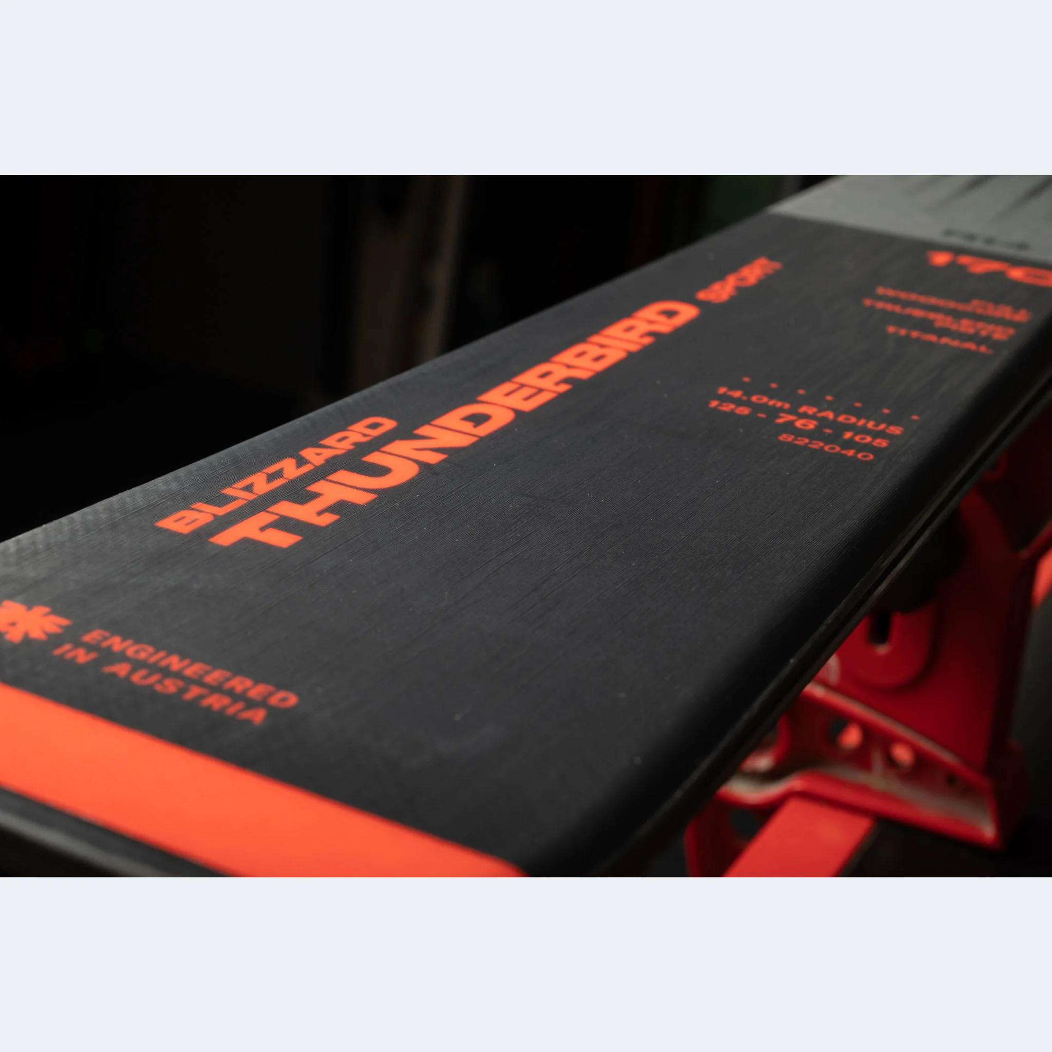 2023 Blizzard Thunderbird Sport TI Skis w/ Marker TPX 12 Bindings - Image 5